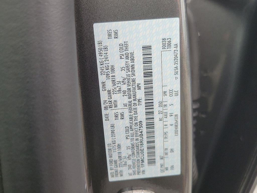 new 2024 Ford Escape PHEV car, priced at $42,400