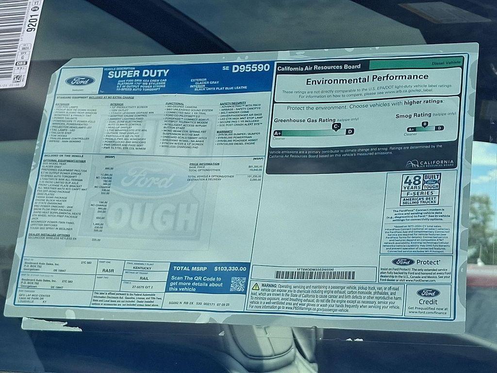 new 2025 Ford F-350 car, priced at $95,680