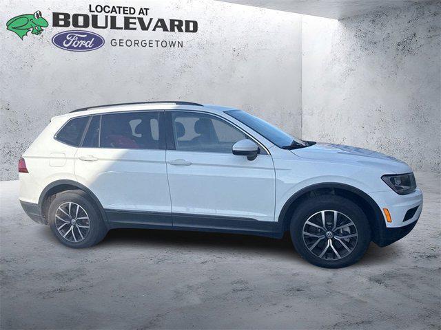 used 2021 Volkswagen Tiguan car, priced at $19,250