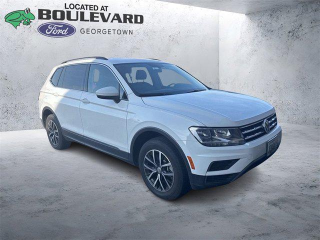 used 2021 Volkswagen Tiguan car, priced at $19,250