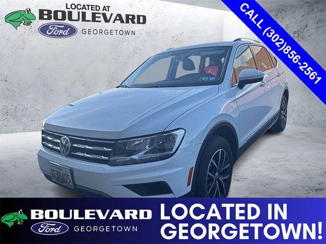 used 2021 Volkswagen Tiguan car, priced at $19,250