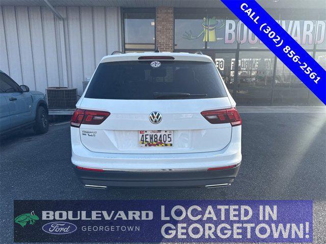 used 2021 Volkswagen Tiguan car, priced at $19,250