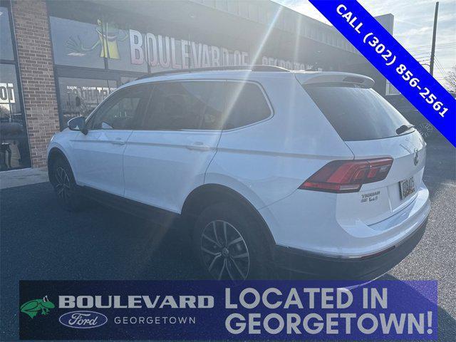 used 2021 Volkswagen Tiguan car, priced at $19,250