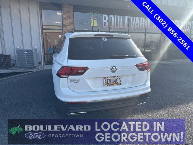 used 2021 Volkswagen Tiguan car, priced at $19,250