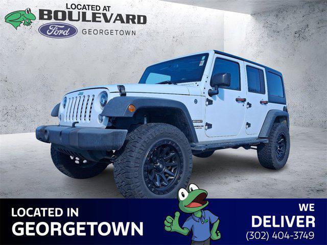 used 2016 Jeep Wrangler Unlimited car, priced at $20,000