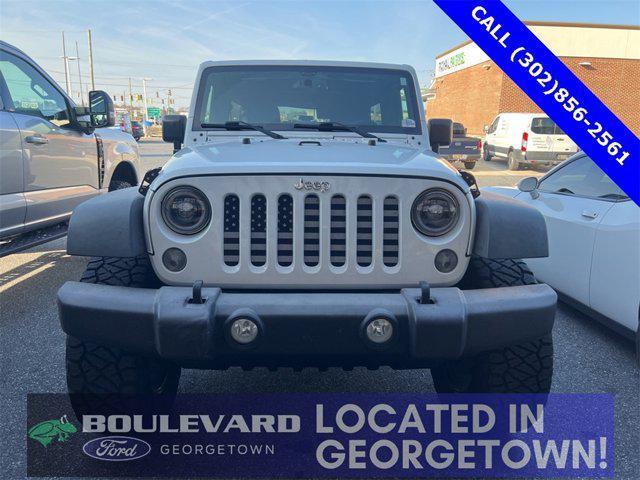 used 2016 Jeep Wrangler Unlimited car, priced at $21,500