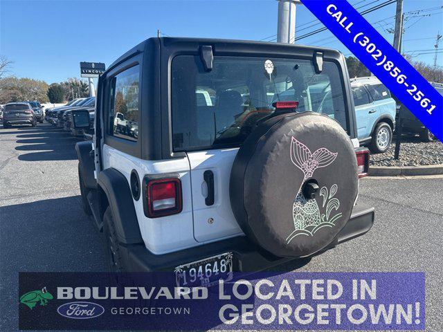 used 2024 Jeep Wrangler car, priced at $34,500