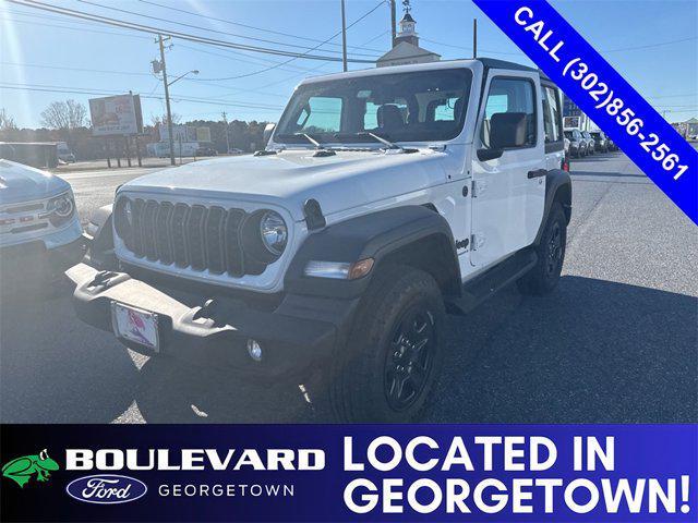 used 2024 Jeep Wrangler car, priced at $34,500