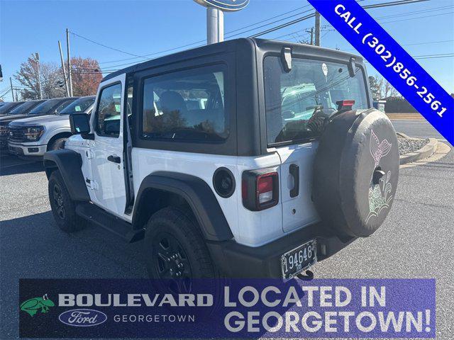 used 2024 Jeep Wrangler car, priced at $34,500