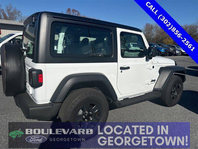 used 2024 Jeep Wrangler car, priced at $34,500