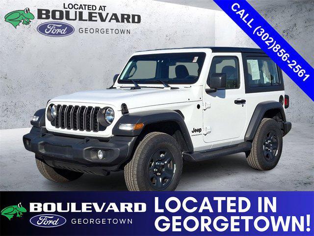 used 2024 Jeep Wrangler car, priced at $32,800