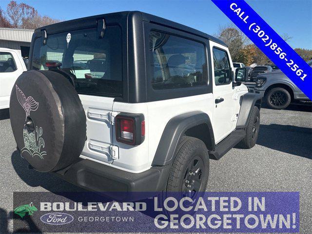 used 2024 Jeep Wrangler car, priced at $34,500