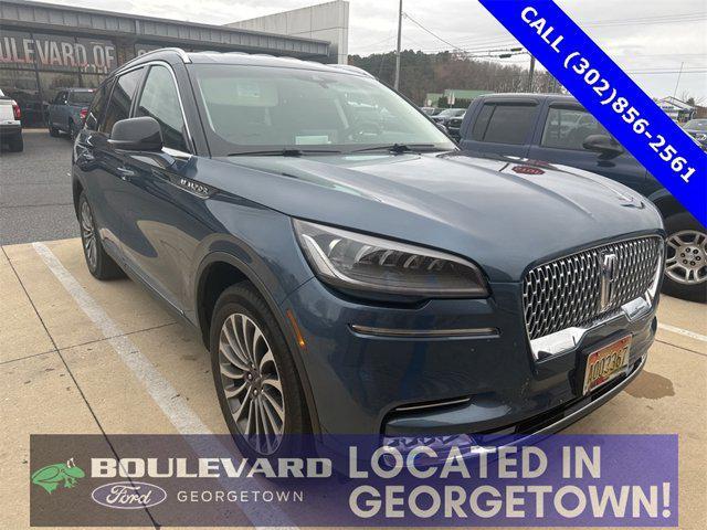 used 2020 Lincoln Aviator car, priced at $35,500