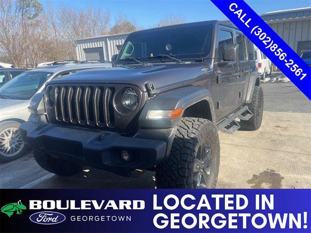 used 2021 Jeep Wrangler Unlimited car, priced at $27,400