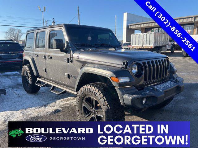 used 2021 Jeep Wrangler Unlimited car, priced at $27,400