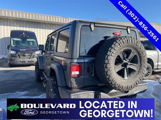 used 2021 Jeep Wrangler Unlimited car, priced at $27,400