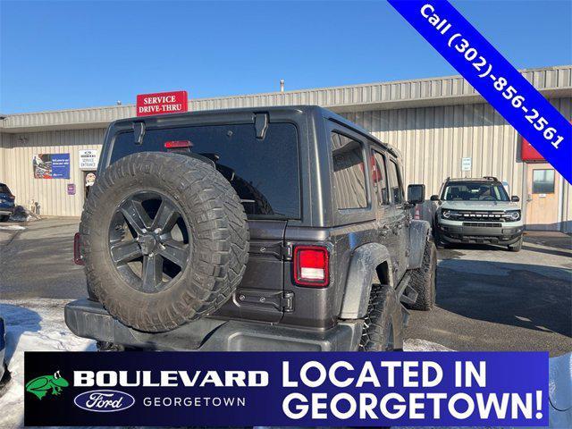 used 2021 Jeep Wrangler Unlimited car, priced at $27,400