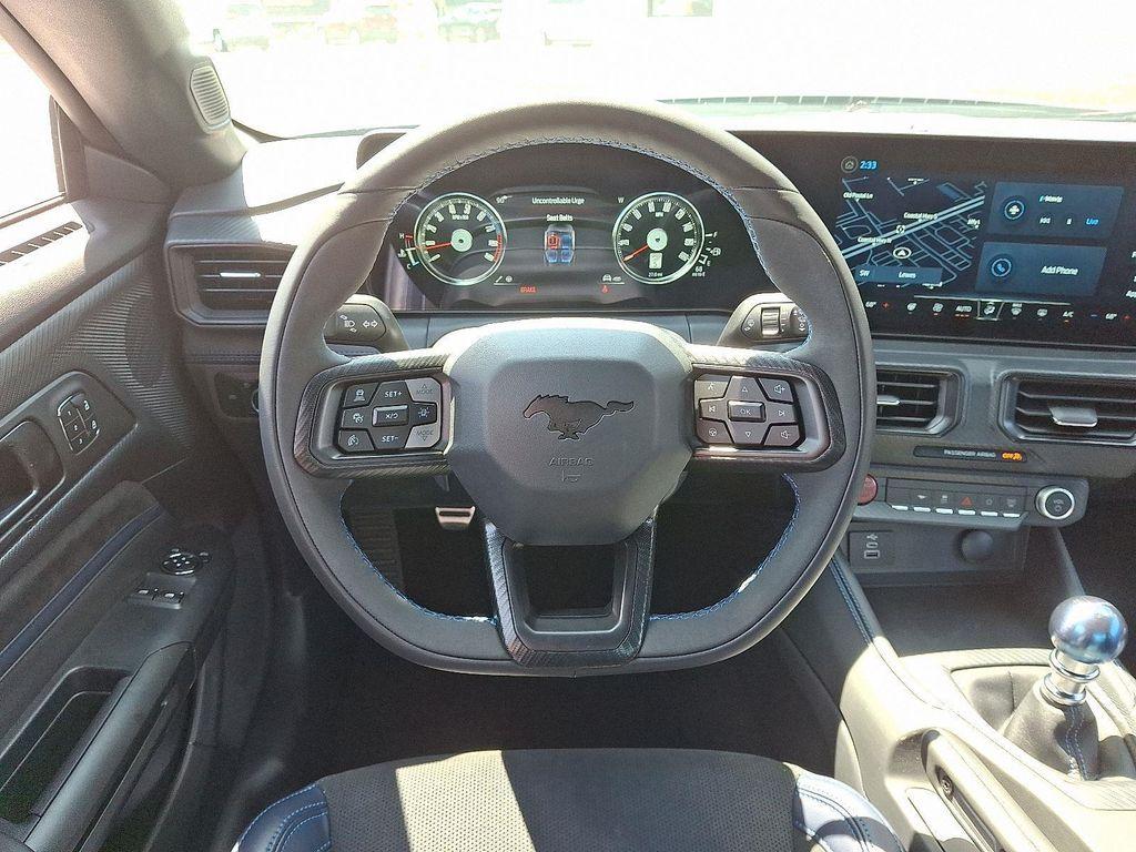 new 2025 Ford Mustang car, priced at $77,355