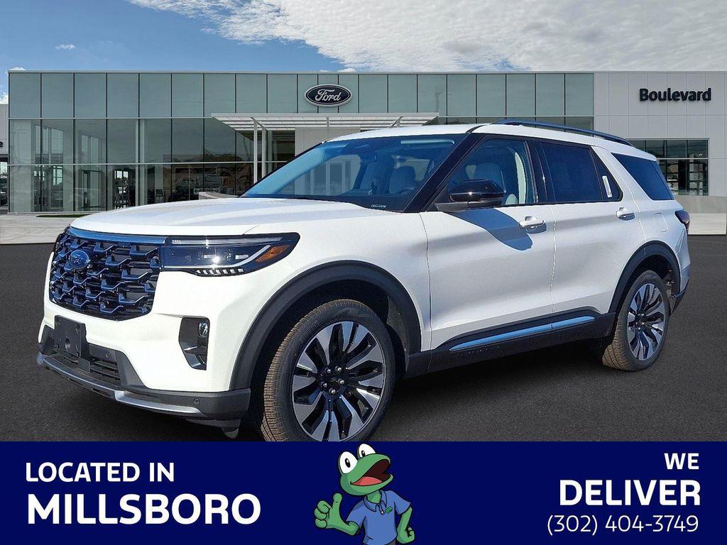 new 2025 Ford Explorer car, priced at $55,706