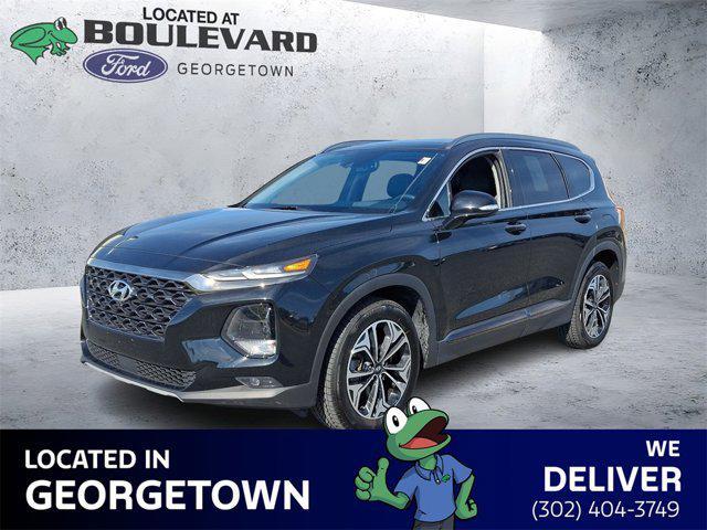 used 2019 Hyundai Santa Fe car, priced at $17,500