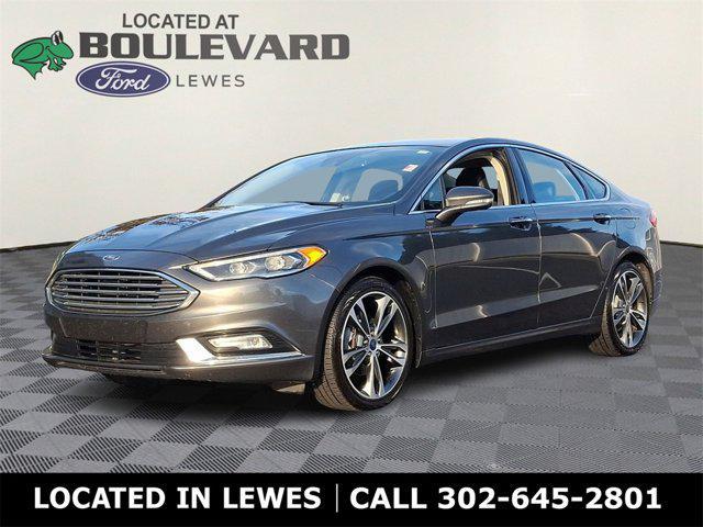 used 2017 Ford Fusion car, priced at $13,000