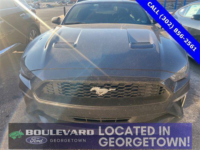 used 2022 Ford Mustang car, priced at $23,500