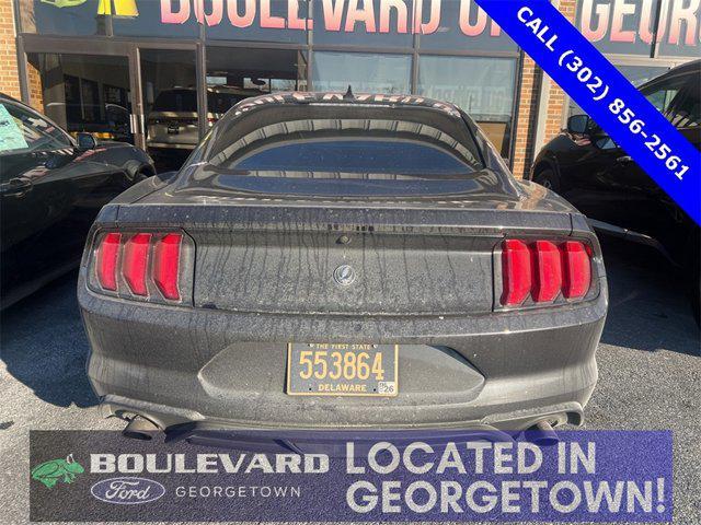 used 2022 Ford Mustang car, priced at $23,500