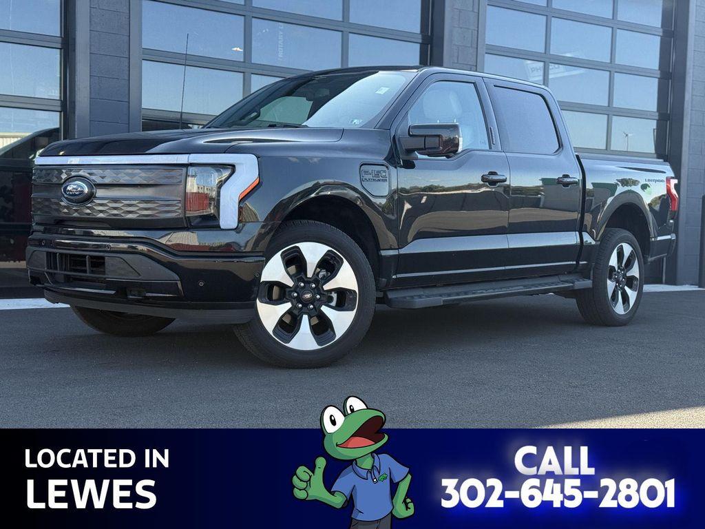 used 2023 Ford F-150 Lightning car, priced at $50,000
