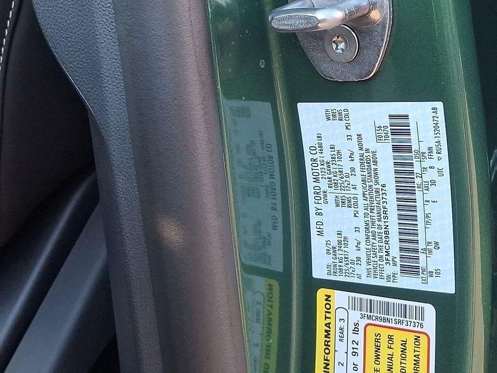 new 2025 Ford Bronco Sport car, priced at $31,084