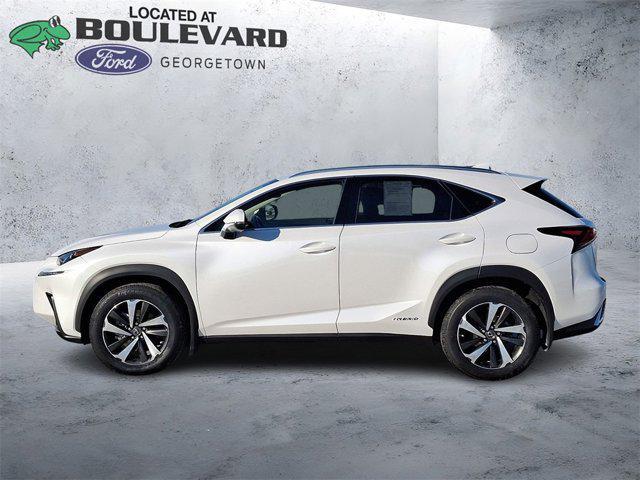 used 2021 Lexus NX 300h car, priced at $32,300