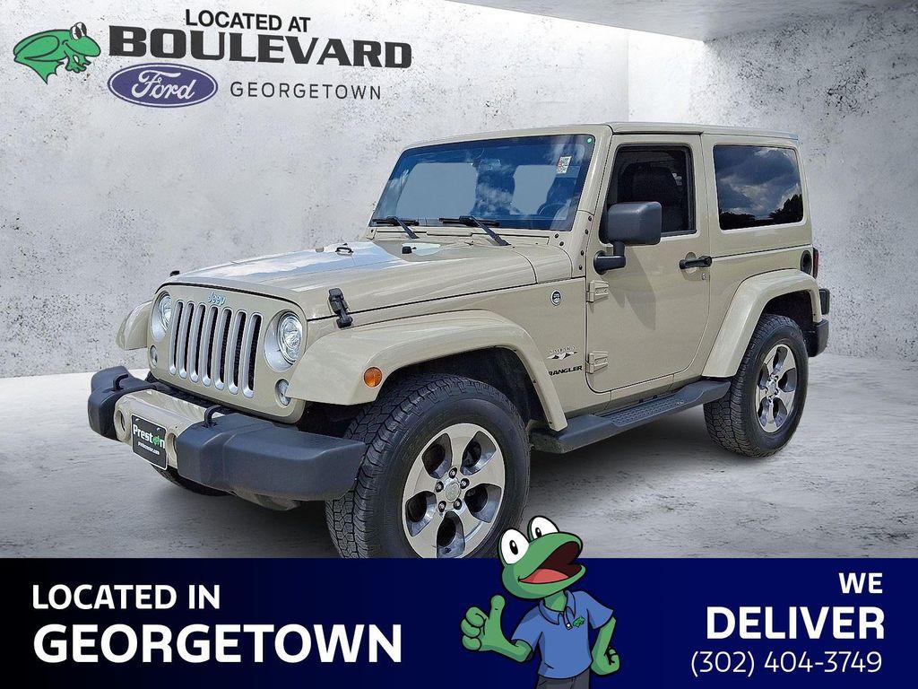 used 2017 Jeep Wrangler car, priced at $19,592