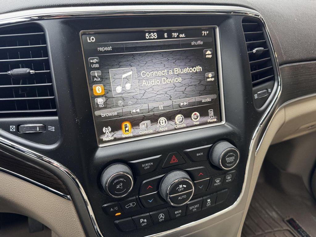 used 2017 Jeep Grand Cherokee car, priced at $21,500