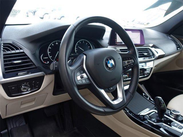 used 2021 BMW X3 car, priced at $27,500