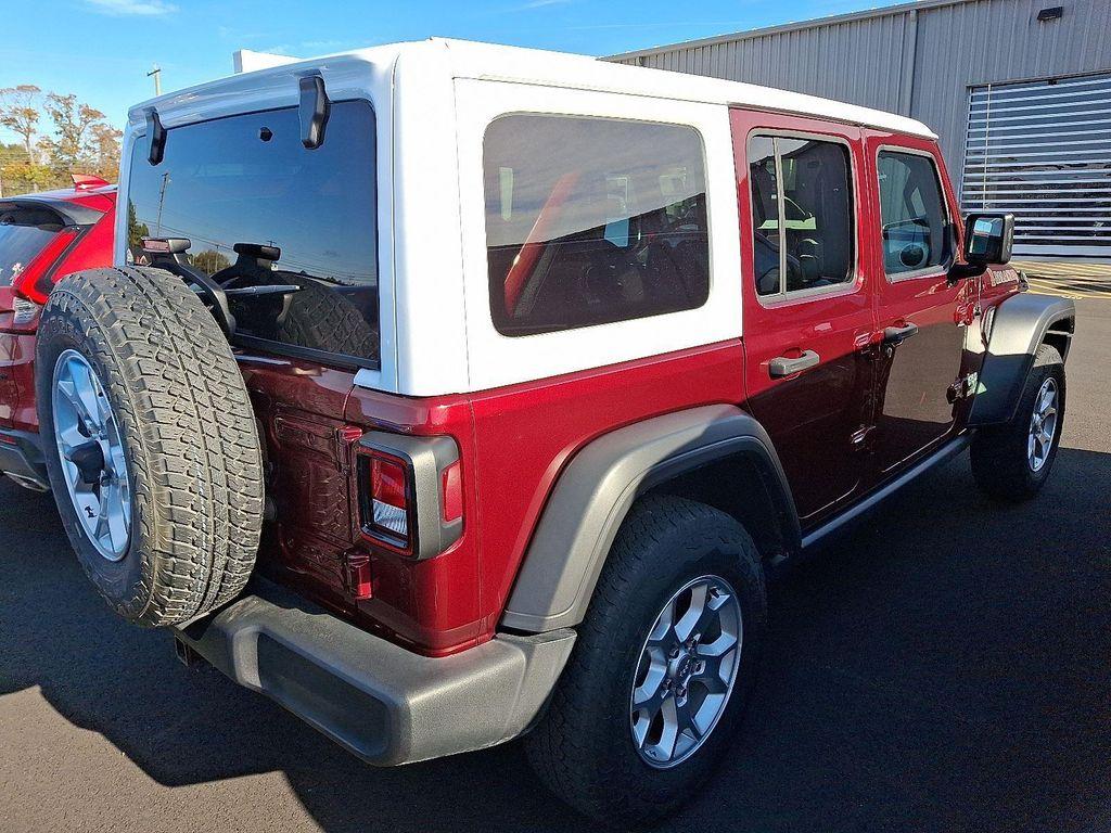 used 2021 Jeep Wrangler Unlimited car, priced at $33,121