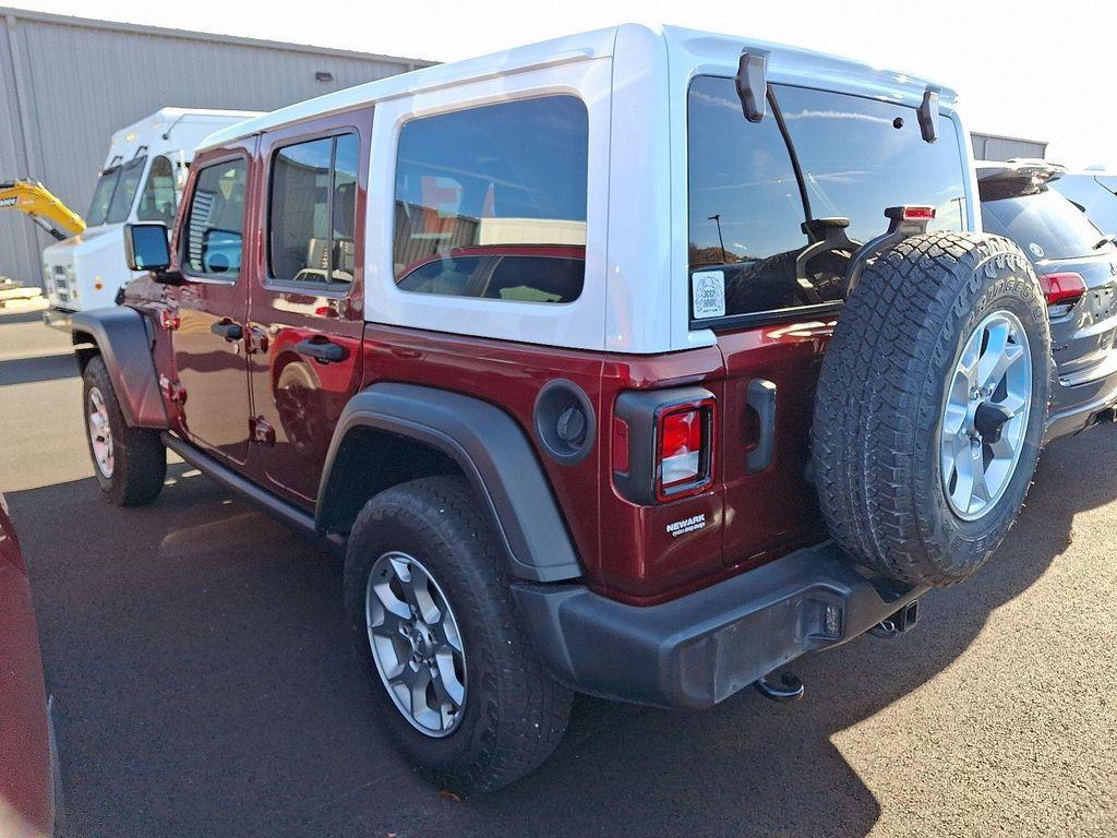 used 2021 Jeep Wrangler Unlimited car, priced at $33,121