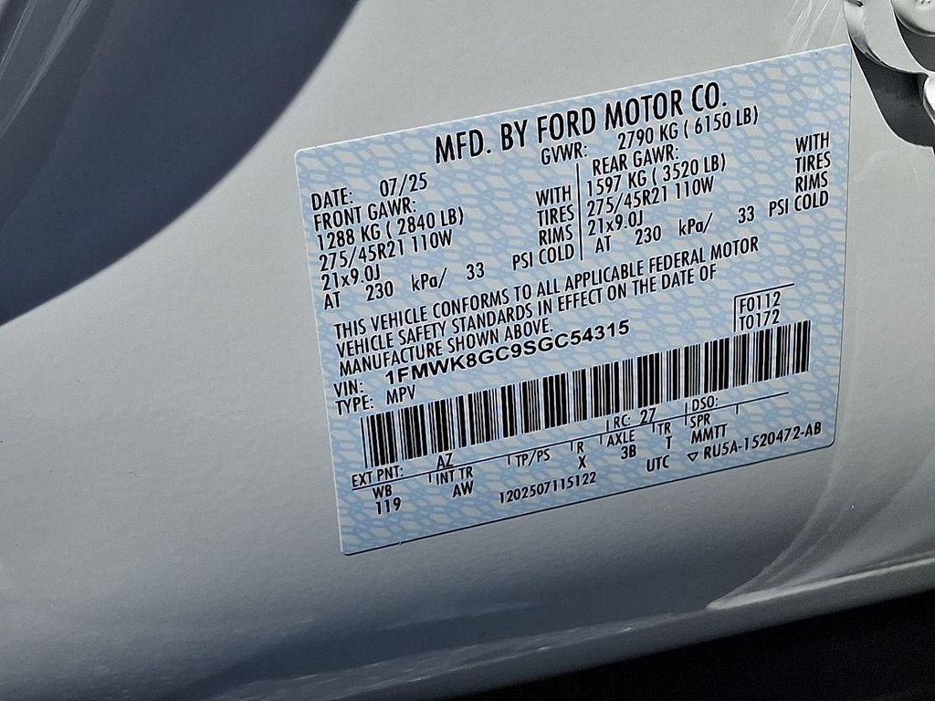 new 2025 Ford Explorer car, priced at $57,137