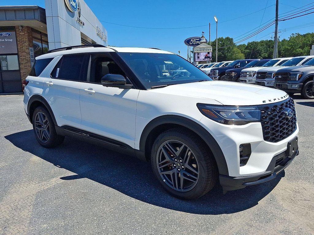 new 2025 Ford Explorer car, priced at $57,137