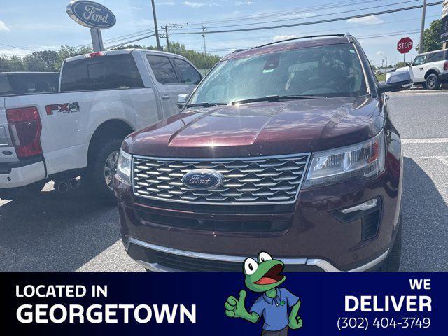 used 2018 Ford Explorer car, priced at $18,500