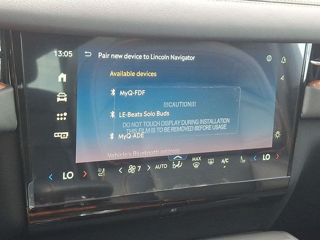 new 2025 Lincoln Navigator car, priced at $122,835