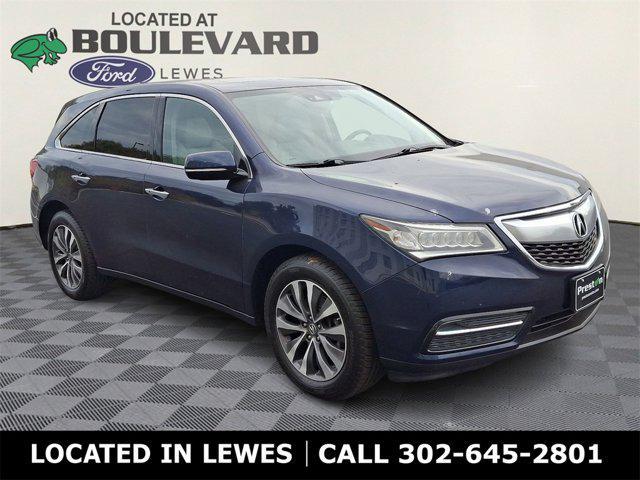 used 2016 Acura MDX car, priced at $17,000