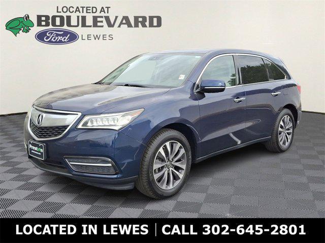 used 2016 Acura MDX car, priced at $17,000