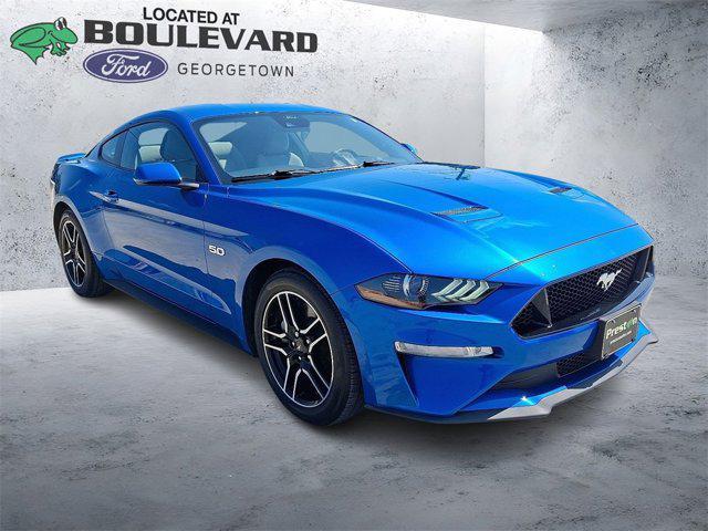 used 2021 Ford Mustang car, priced at $34,742