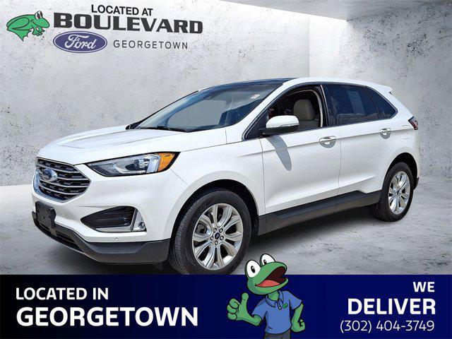 used 2021 Ford Edge car, priced at $18,857