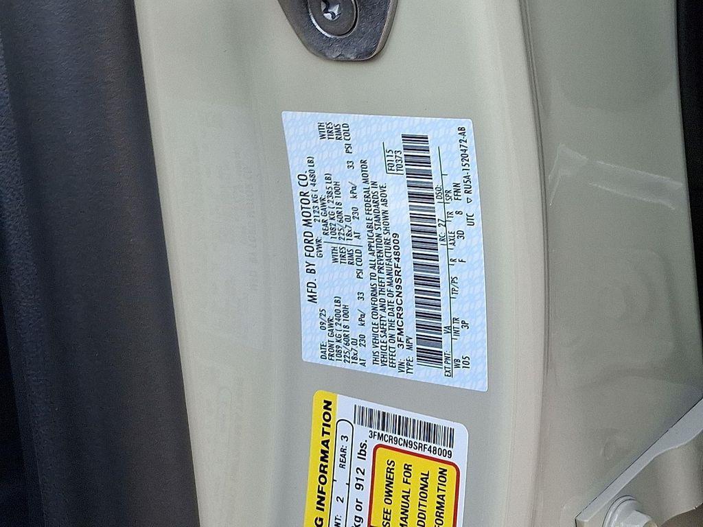 new 2025 Ford Bronco Sport car, priced at $38,869