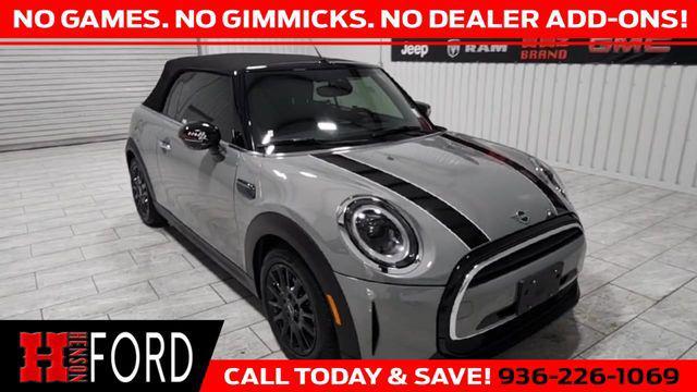 used 2023 MINI Convertible car, priced at $26,991