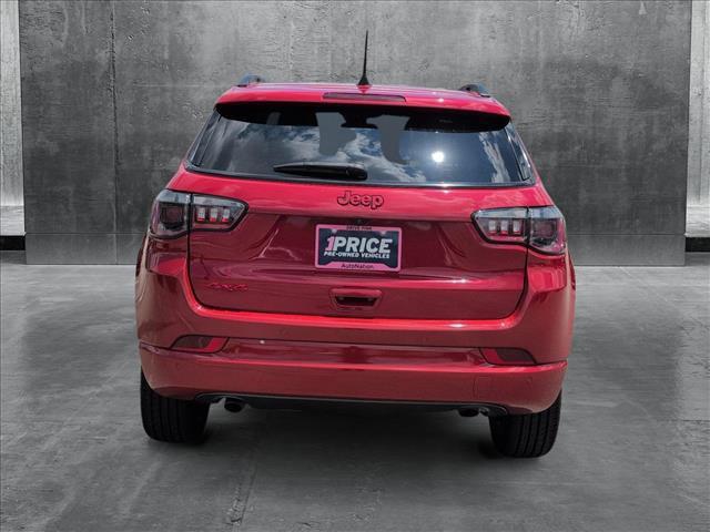 used 2023 Jeep Compass car, priced at $21,459