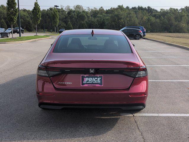 used 2025 Honda Accord car, priced at $26,498
