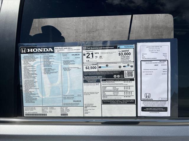 new 2025 Honda Pilot car, priced at $45,881