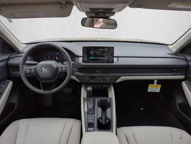 new 2025 Honda Accord car, priced at $28,302