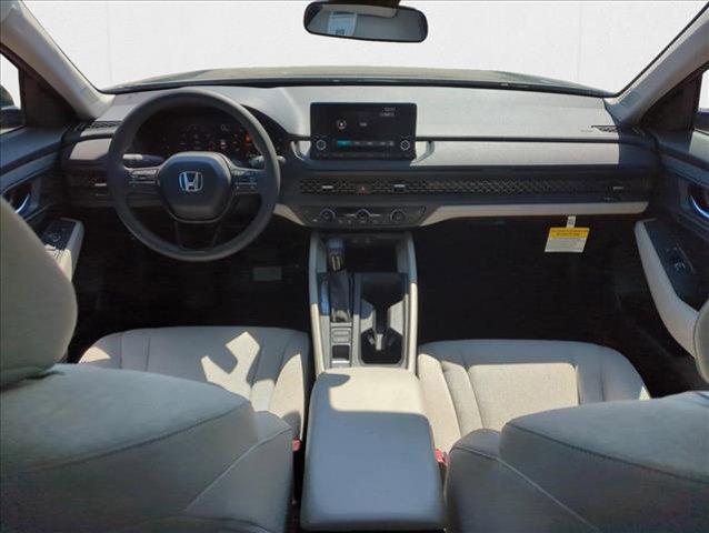 new 2025 Honda Accord car, priced at $30,924